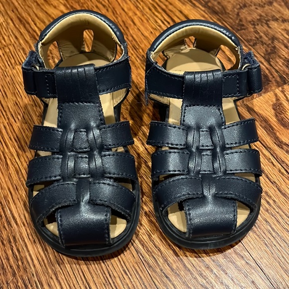 Scott David Shoes Toddler Boy Navy Scott David Sailor Sandals Size